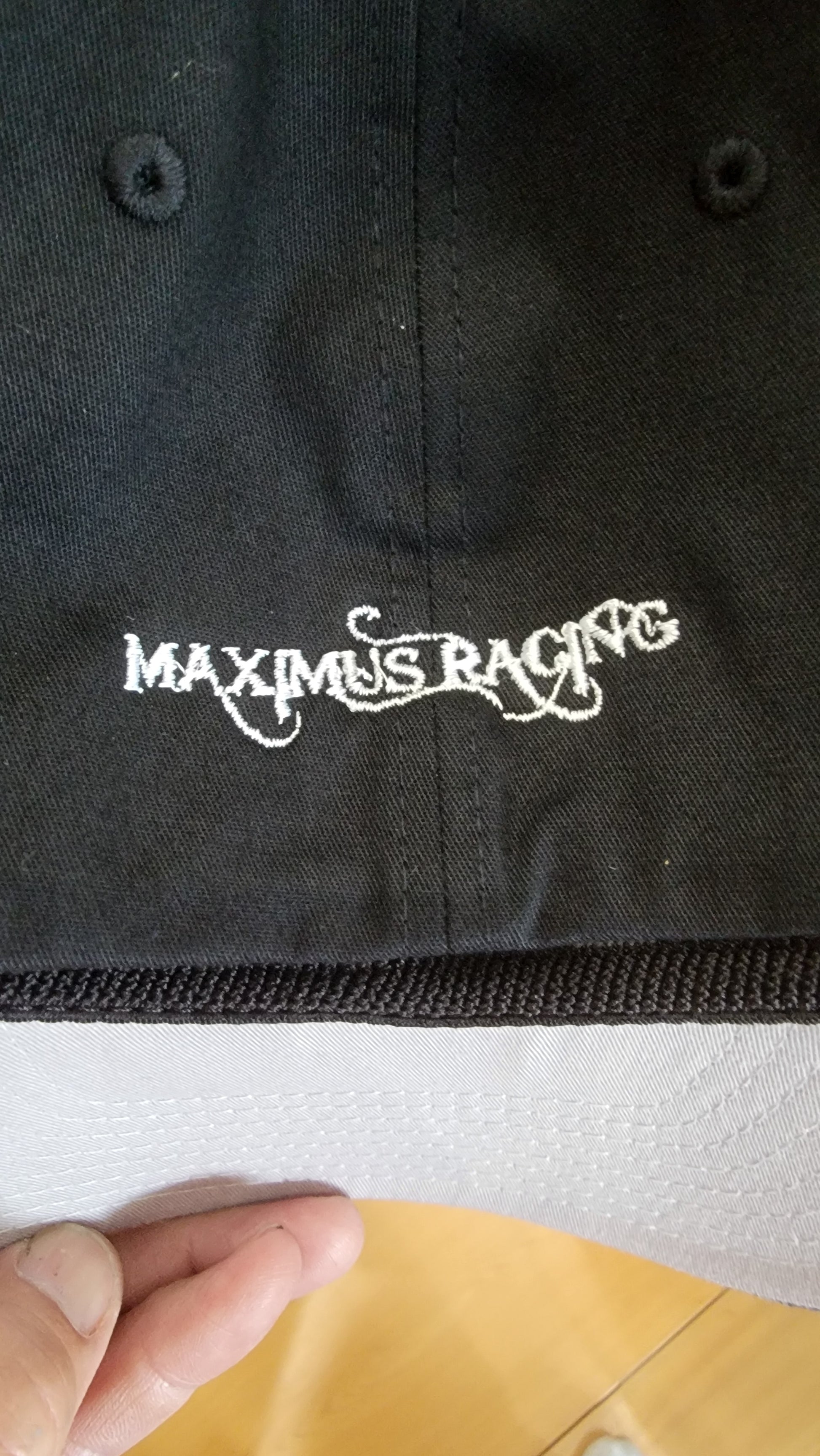 Flex fit embroidered Red Stitch