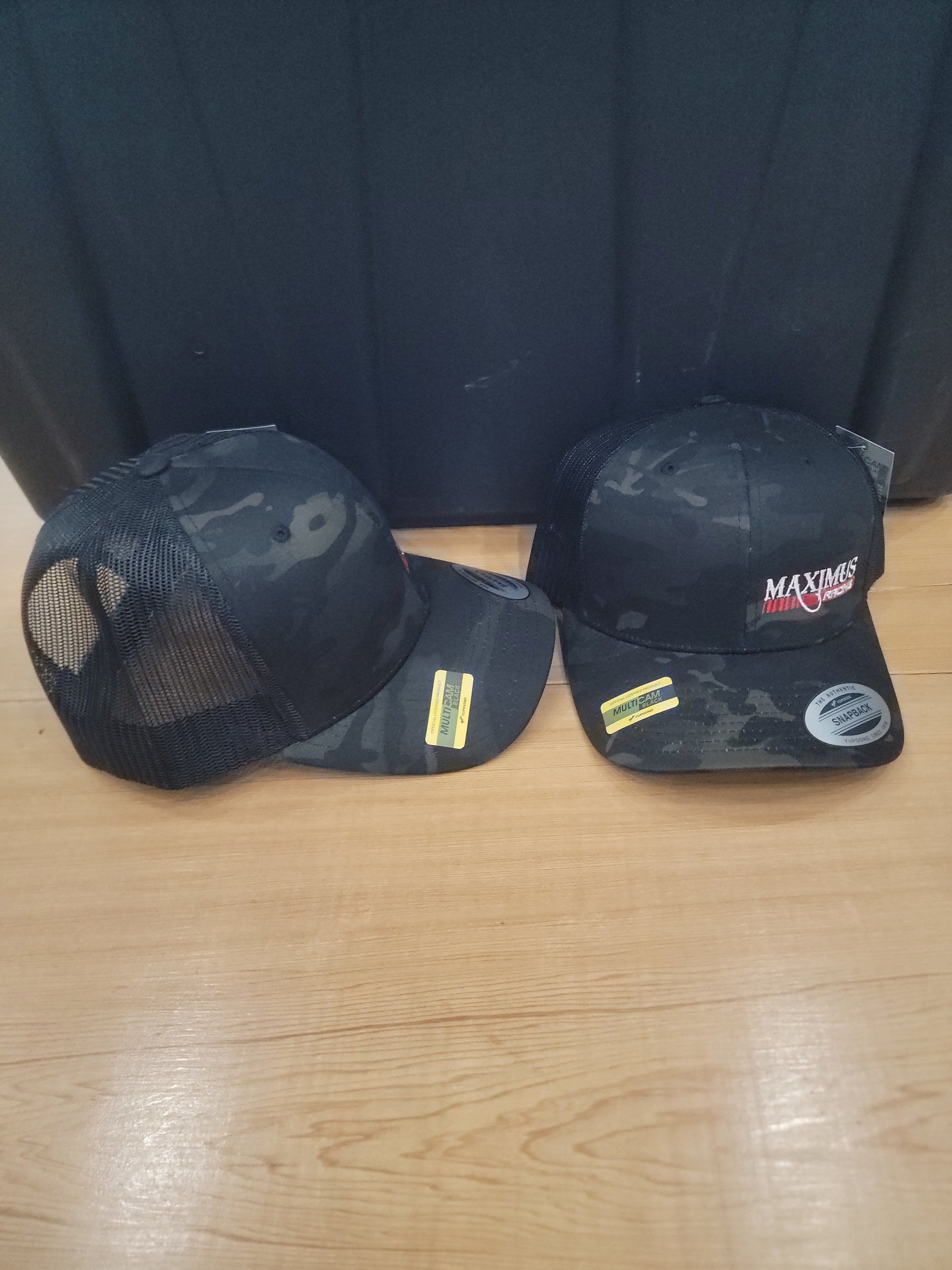 Maximus Hat Adjustable black CAMO